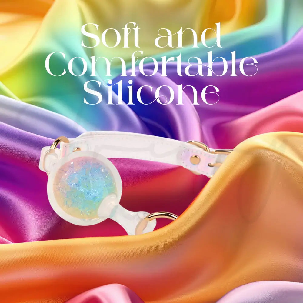 Sweet Restraint - BDSM Radiant Silicone Mouth Gag - Frisky Business Adult Sex Toys Shop