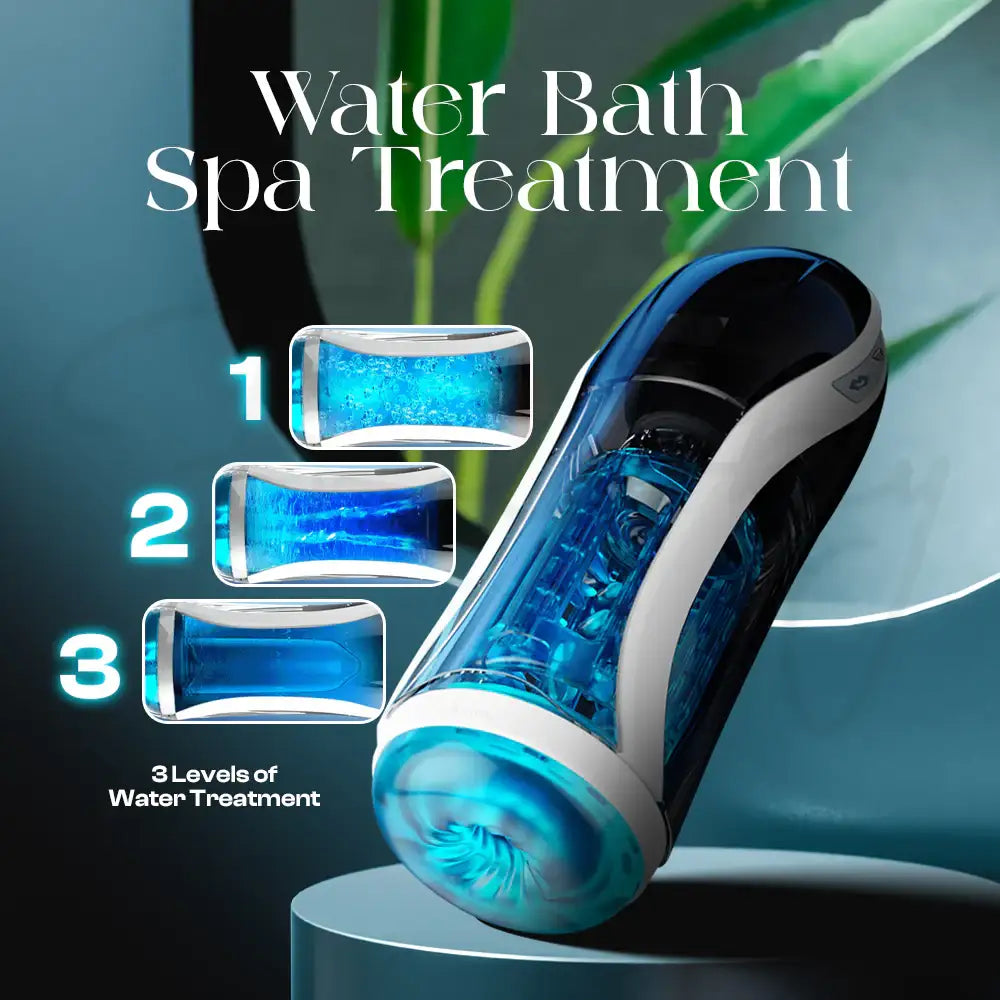 Aqua Mirage – Auto Suction and Rotating Water Bath Spa Masturbator - Frisky Business Adult Sex Toys Shop