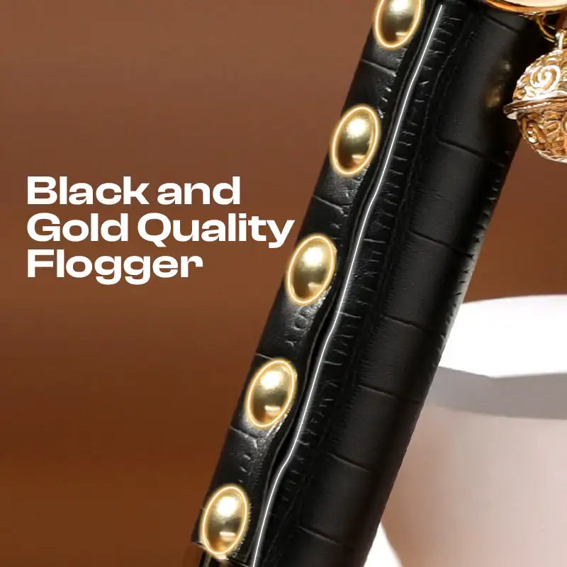 Bell Brilliance - Leather Metal Tassel Whip - Frisky Business Adult Sex Toys Shop