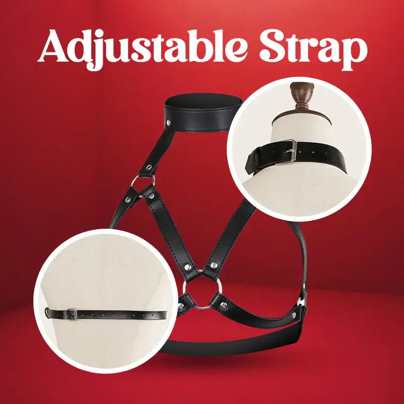 Black Magic - Female Bondage Chest Harness - Frisky Business Adult Sex Toys Shop