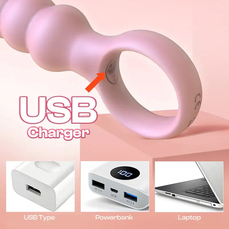 Cherry Touch - Vibrating Prostate Massager - Frisky Business Adult Sex Toys Shop