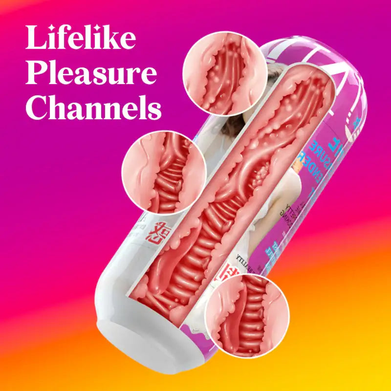 Double Duty Desire - Manual Masturbator - Frisky Business Adult Sex Toys Shop