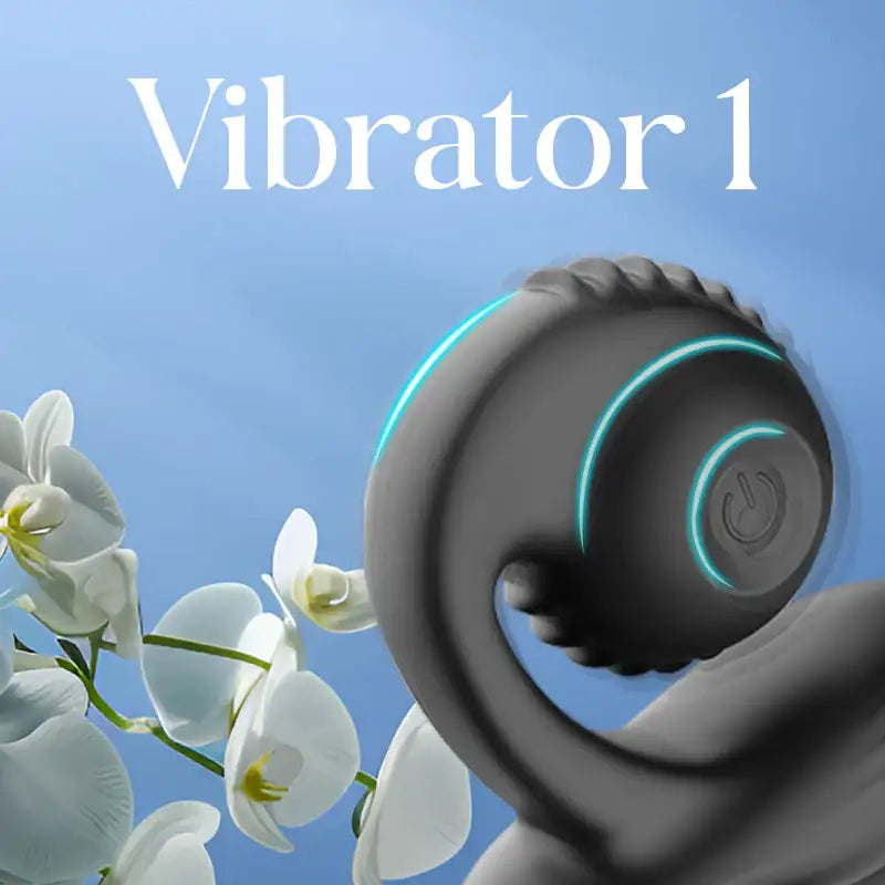 The Dual Pleasure - Vibrating Cock Ring - Frisky Business Adult Sex Toys Shop