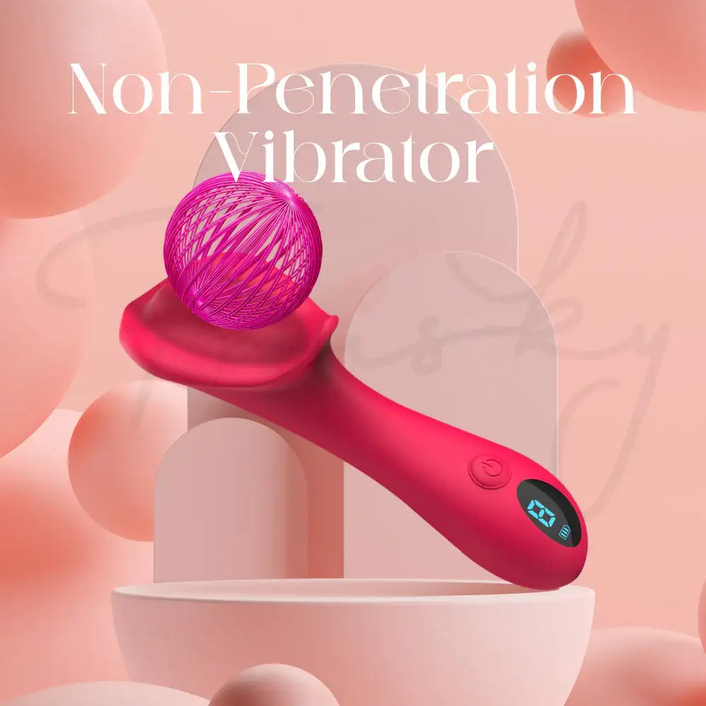 Eternal Bloom – Clitoral Massage Vibrator With Speed Display - Frisky Business Adult Sex Toys Shop