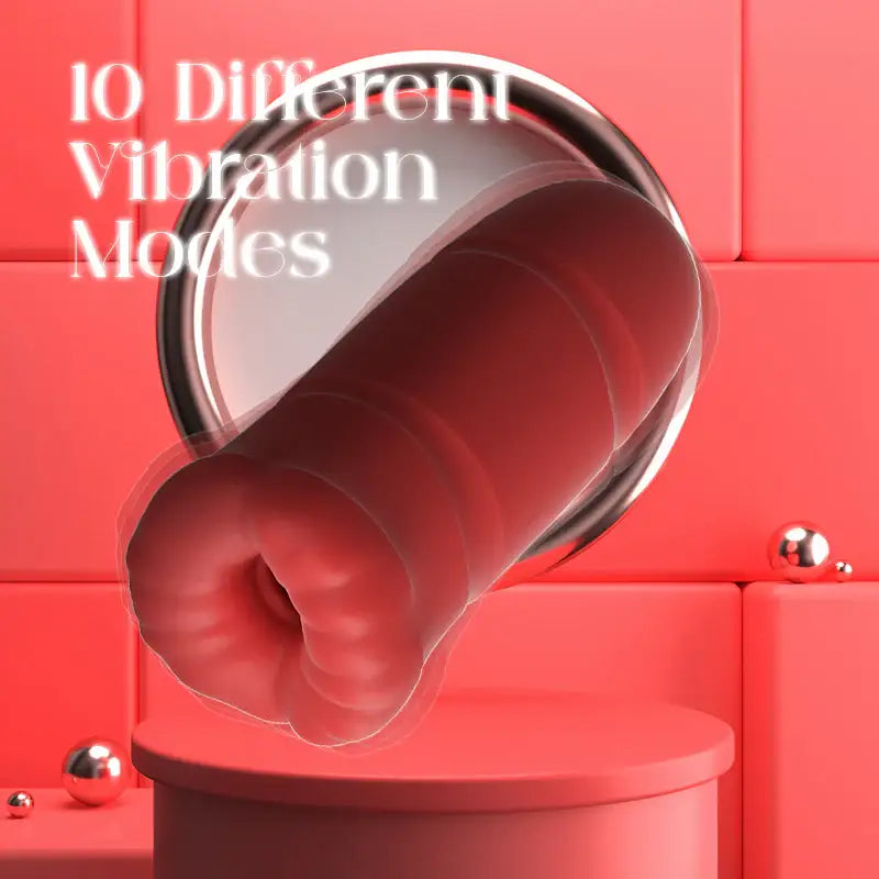 Fiery Kiss – Realistic Vibrating Masturbator - Frisky Business Adult Sex Toys Shop