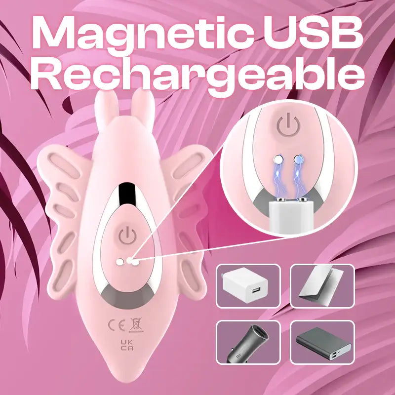 Flirty Flutter - Wearable Vibrator with Remote Control - Frisky Business Adult Sex Toys Shop