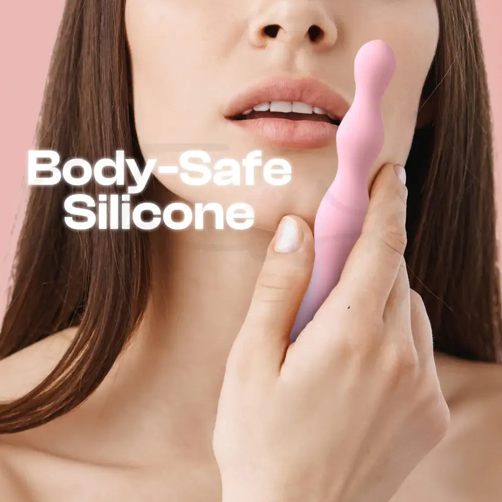 GalakuAnal Beads Baton Vibrator, Adult Male/Female Rechargeable Sex toys - Frisky Business Adult Sex Toys Shop