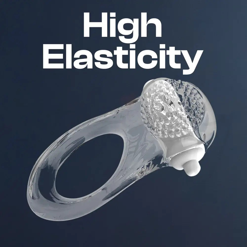 Gentle Kiss - Vibrating Cock Ring Sustain Erection, Adult Male Penis Sex Toys - Frisky Business Adult Sex Toys Shop