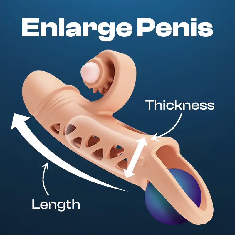 Lonzo Passion - Male Vibrating Penis Sleeve - Frisky Business Adult Sex Toys Shop