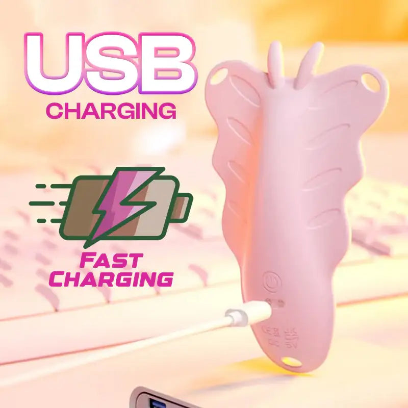 Lush Wings - Female Wearable APP Control Vibrator with Strap - Frisky Business Adult Sex Toys Shop