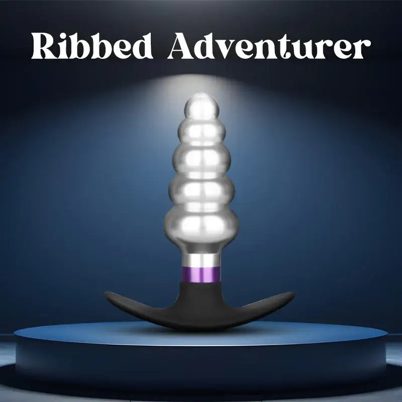 Metallic Moan – Metal Butt Plug - Frisky Business Adult Sex Toys Shop