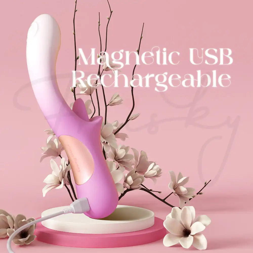 Moonlit Touch – Tongue Licking Clitoral Stimulation G-Spot Tapping Vibrator - Frisky Business Adult Sex Toys Shop
