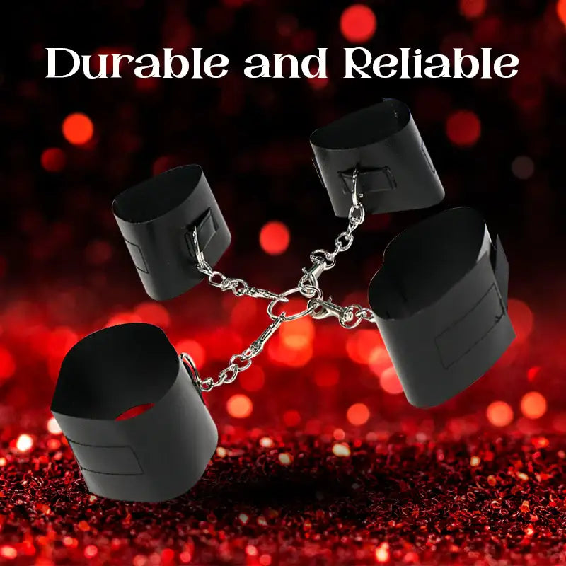 Naughty Nods Cuffs – Bed Bondage Handcuff Set - Frisky Business Adult Sex Toys Shop