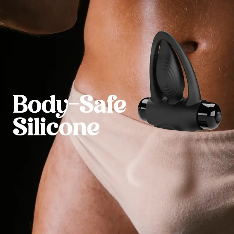 Raven’s Embrace – Duo-ring Vibrating Cock Ring - Frisky Business Adult Sex Toys Shop