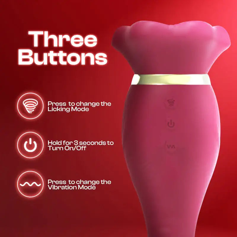 Rosie Ruby - Multi-purpose Dual-ended G-Spot Vibrator - Frisky Business Adult Sex Toys Shop