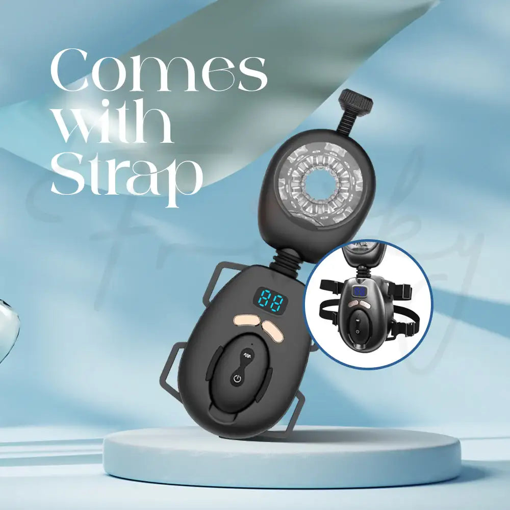 StratoMate - Hands Free Automatic Thrusting Masturbator With Remote Control - Frisky Business Adult Sex Toys Shop