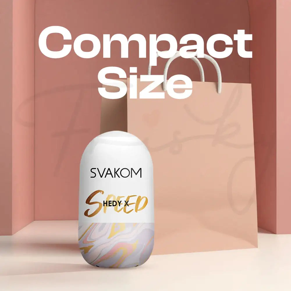 SVAKOM Hedy X – Male Mini Manual Masturbator - Frisky Business Adult Sex Toys Shop