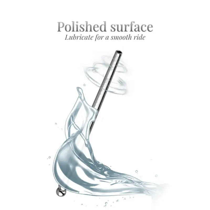 Pleasure Probe - Stainless Steel Urethral Sounding Rod - Frisky Business Adult Sex Toys Shop