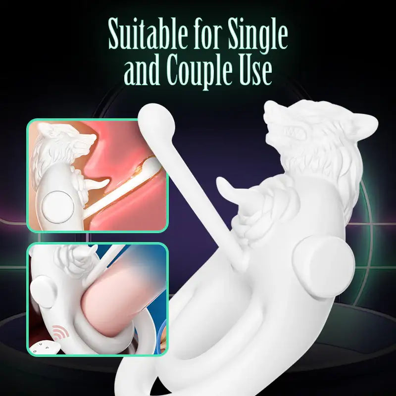 Howl’Wolf Hunt - Remote Control Vibrating Cock Ring - Frisky Business Adult Sex Toys Shop