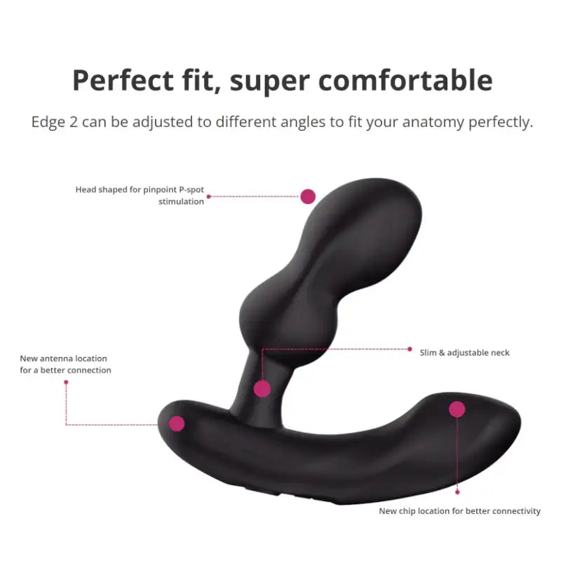 Lovense Edge 2 Bluetooth connection stable app controlled prostate massager Singapore