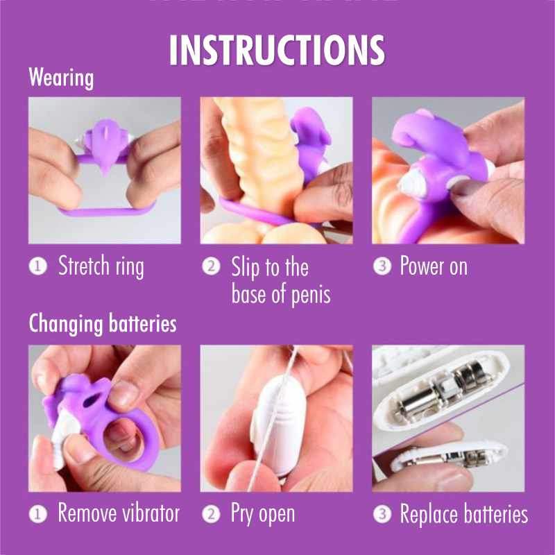 Vibrating Penis Ring - Frisky Business Adult Sex Toys Shop
