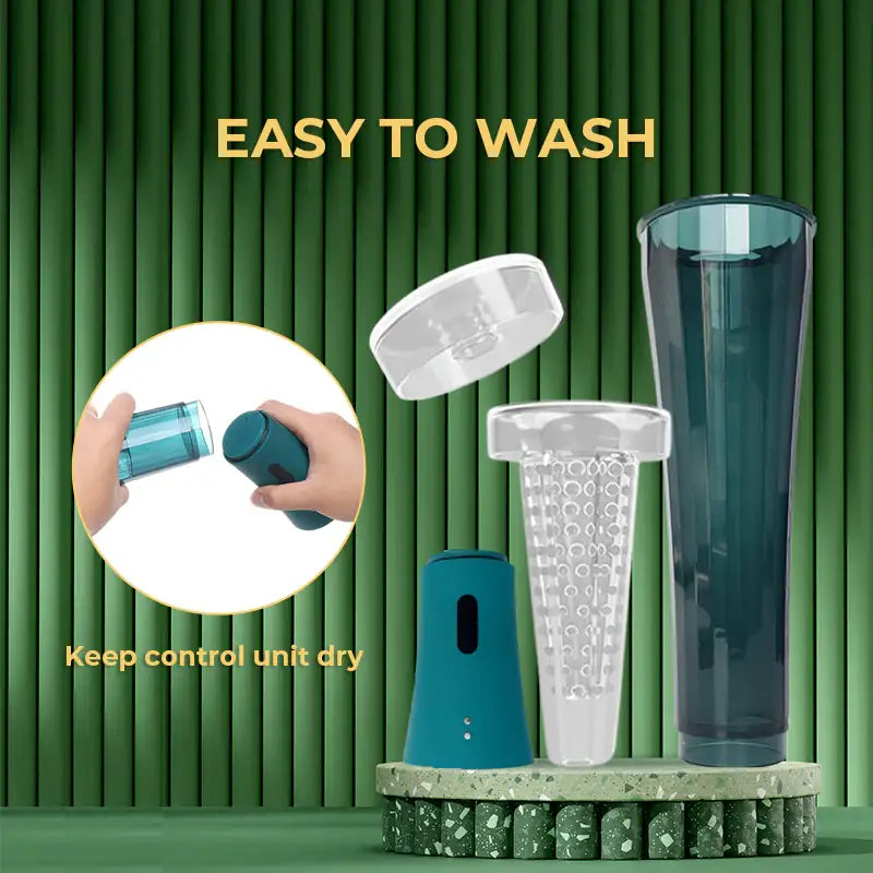 The PumpMaster Pro - Automatic Penis Pump cum Masturbator - Frisky Business Adult Sex Toys Shop