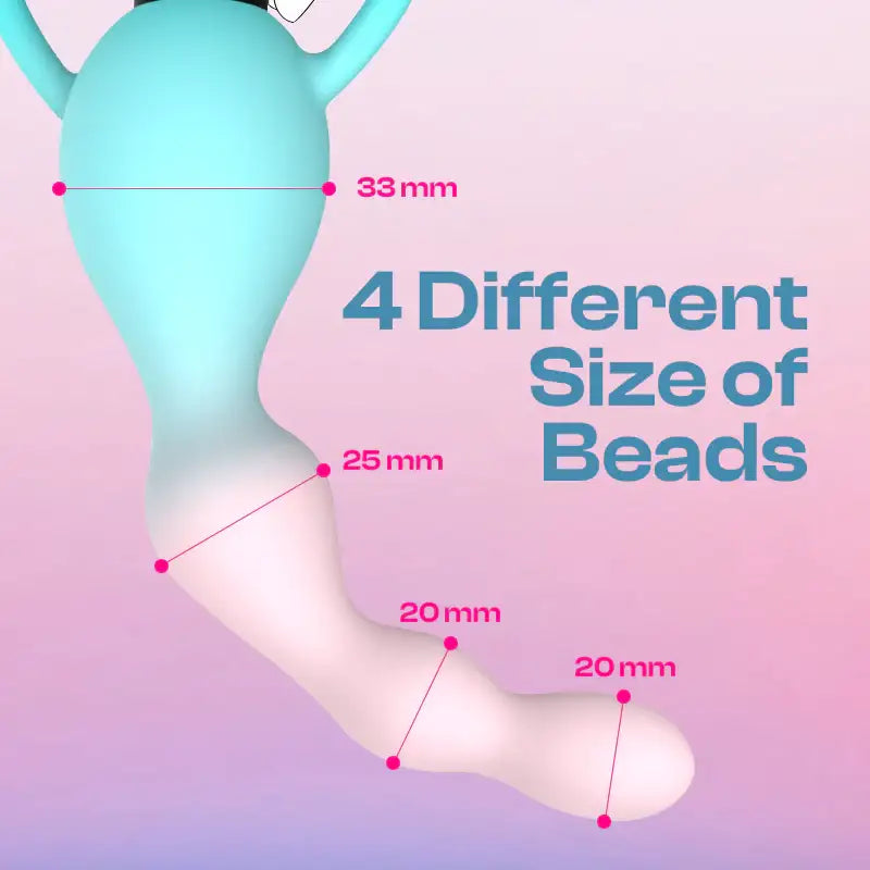 Aura Flux - Gradient Vibrating Anal Baton - Frisky Business Adult Sex Toys Shop