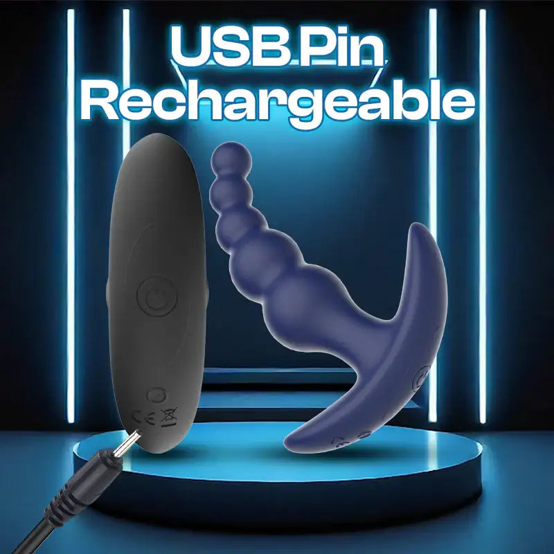 Beadie Brilliance - Vibrating Anal Plug With Remote and APP Control - Frisky Business Adult Sex Toys Shop