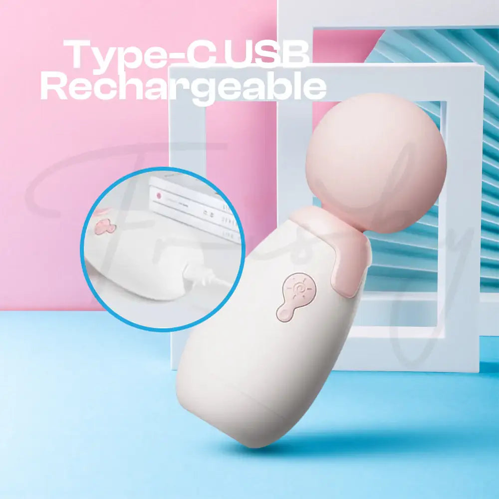 Candy Max – Sunny Baby Spinning Mini AV Vibrator - Frisky Business Adult Sex Toys Shop
