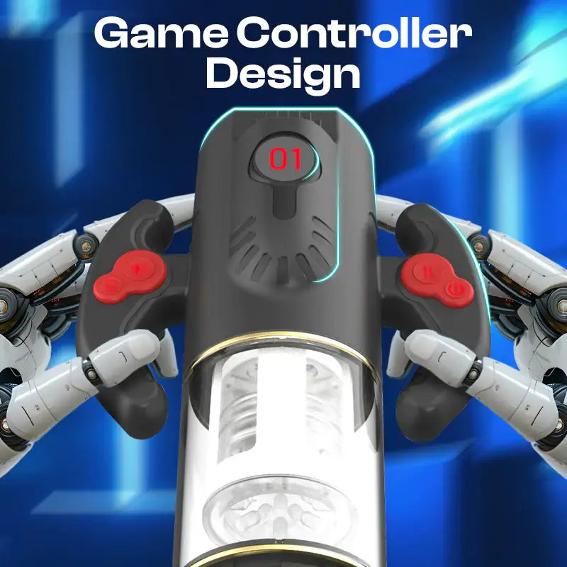 Crazy Crusher - 3-in-1 Male Automatic Masturbator - Frisky Business Adult Sex Toys Shop