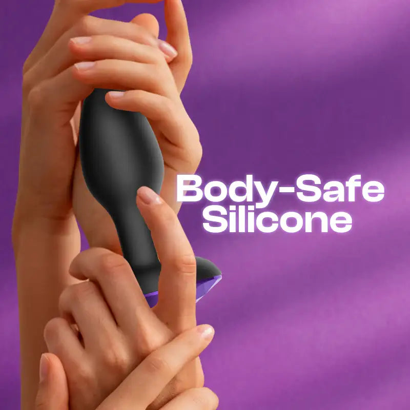 Dazzle Touch – Anal Plug Vibrator With Remote Control - Frisky Business Adult Sex Toys Shop
