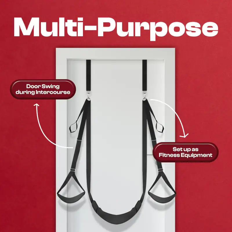 Doorway Delight - BDSM Nilon Door Swing - Frisky Business Adult Sex Toys Shop