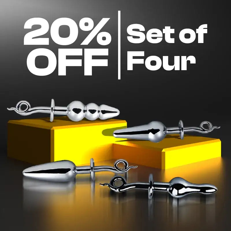 Elf Elegance - Stainless Steel Butt Plug - Frisky Business Adult Sex Toys Shop