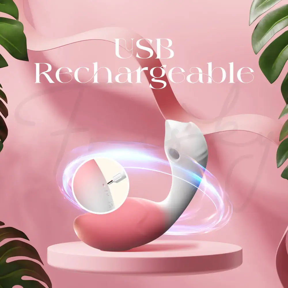 Fairy Fox - APP Control Wearable G-Spot Suction Vibrator - Frisky Business Adult Sex Toys Shop