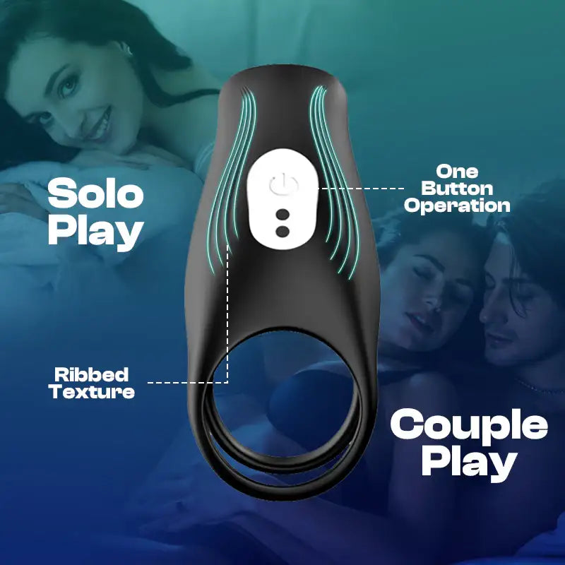 Foxxy Flare - Remote Control Vibrating Cock Ring - Frisky Business Adult Sex Toys Shop
