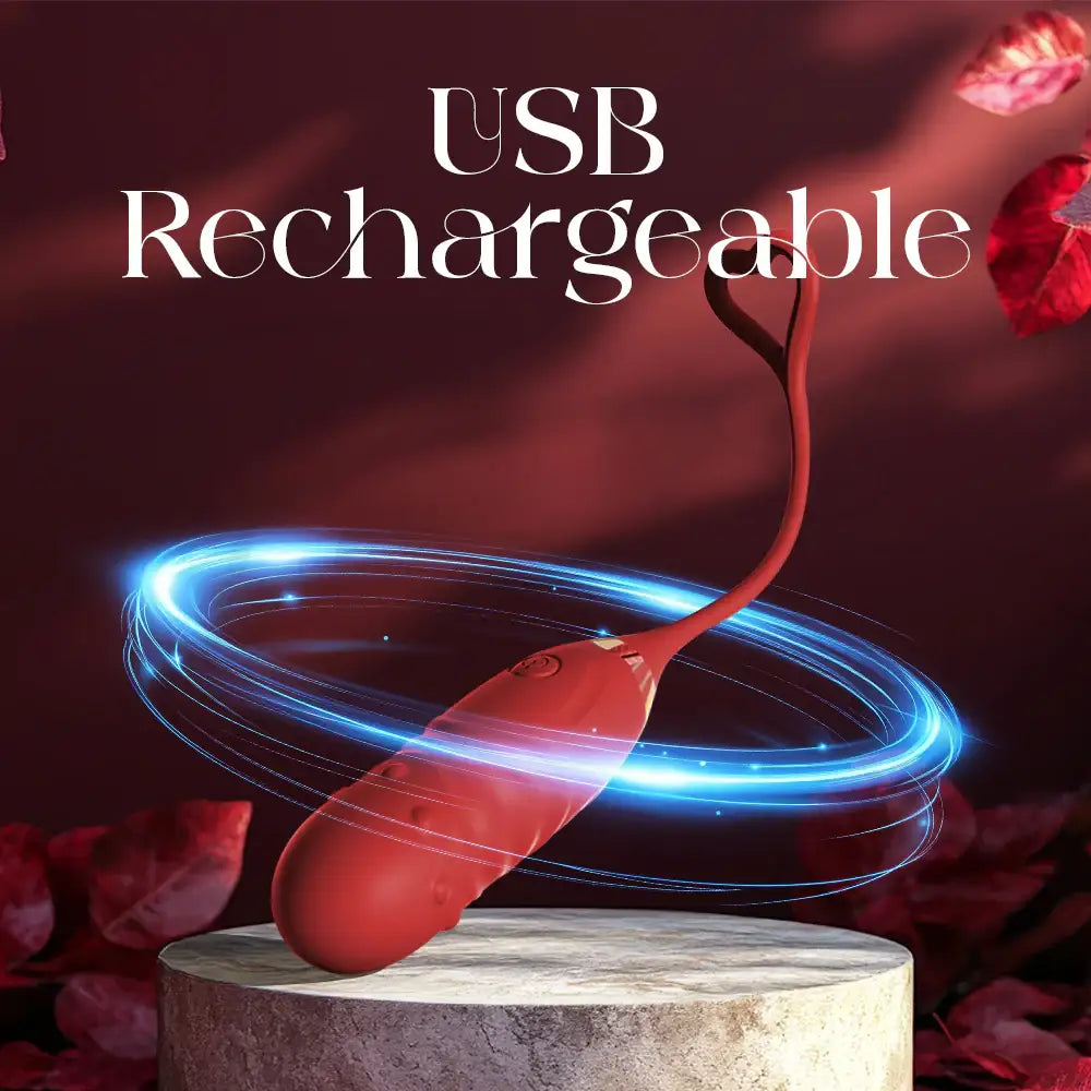 Heart Spiral - APP Control Wearable Rotating Beads Thrusting Egg Vibrator - Frisky Business Adult Sex Toys Shop
