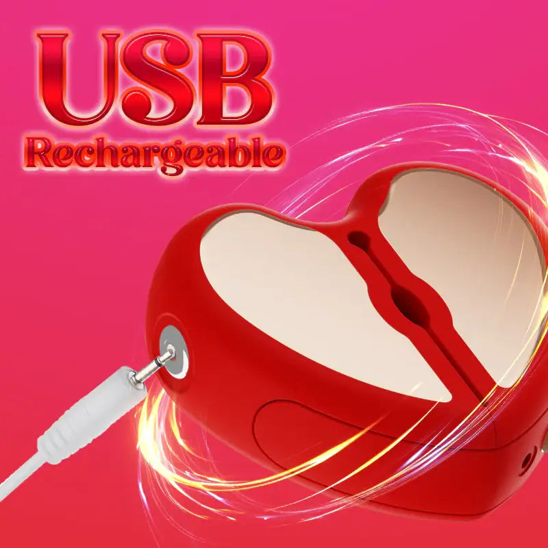 Heartbeat Hug - APP Control Wireless Vibrating Nipple Clamps - Frisky Business Adult Sex Toys Shop