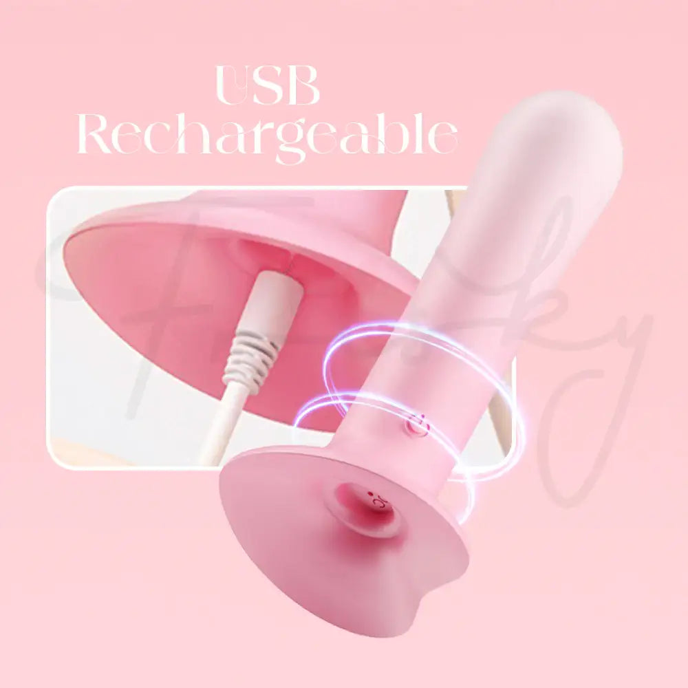 HeartRay – APP Control Anal Baton Vibrator With Suction Base - Frisky Business Adult Sex Toys Shop