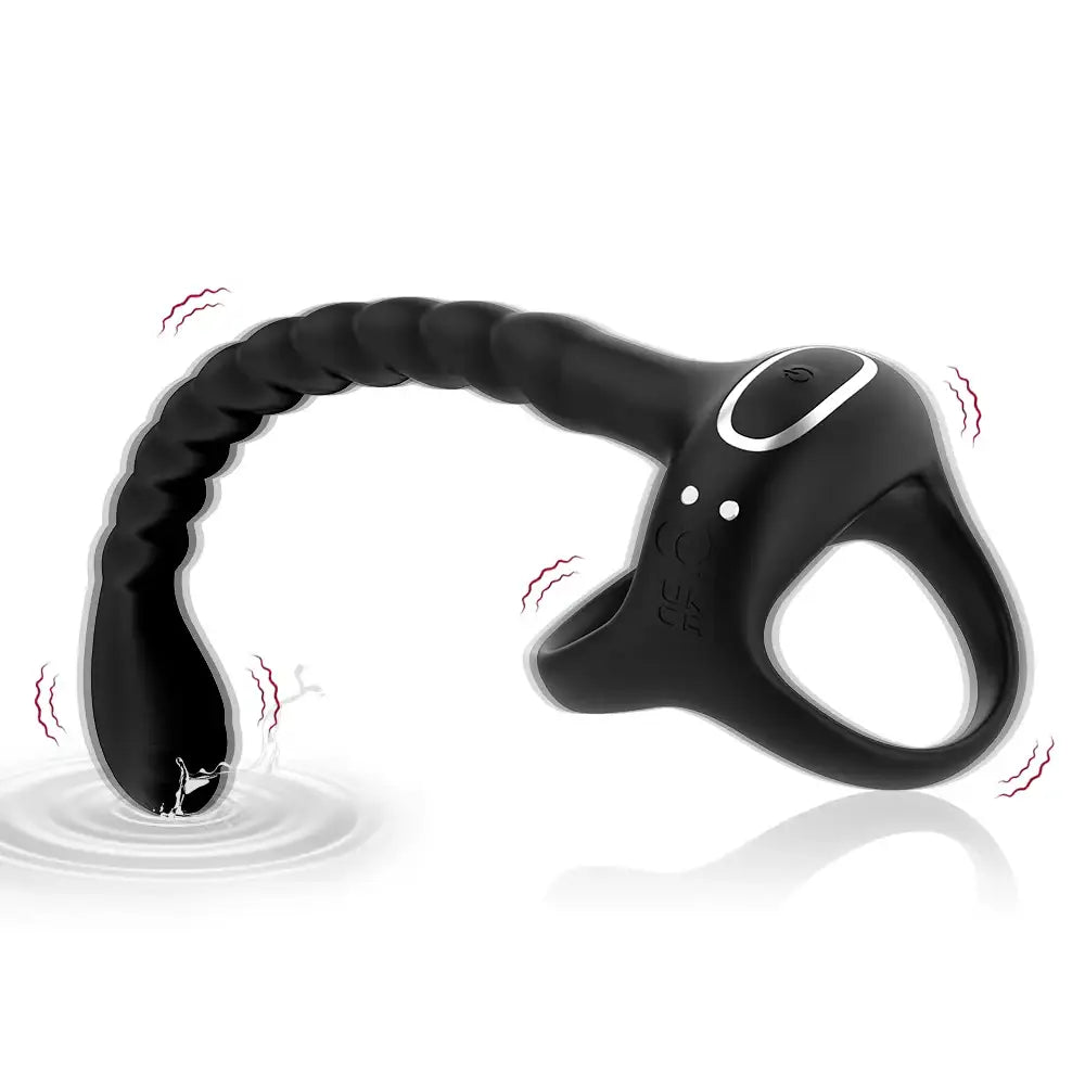 Johnson Jolt - APP Control Penis Stimulator with Cock Ring - Frisky Business Adult Sex Toys Shop