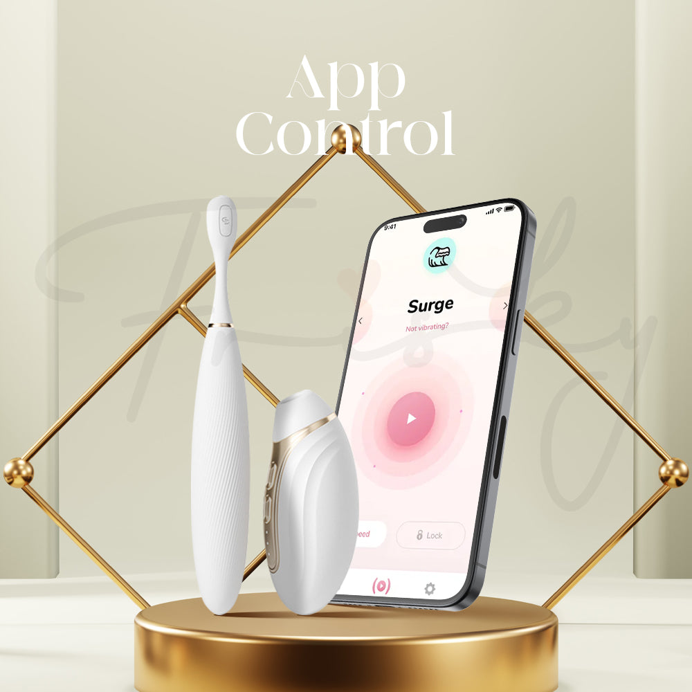 Lumi Touch app-controlled vibrator allowing customizable pleasure and intensity settings