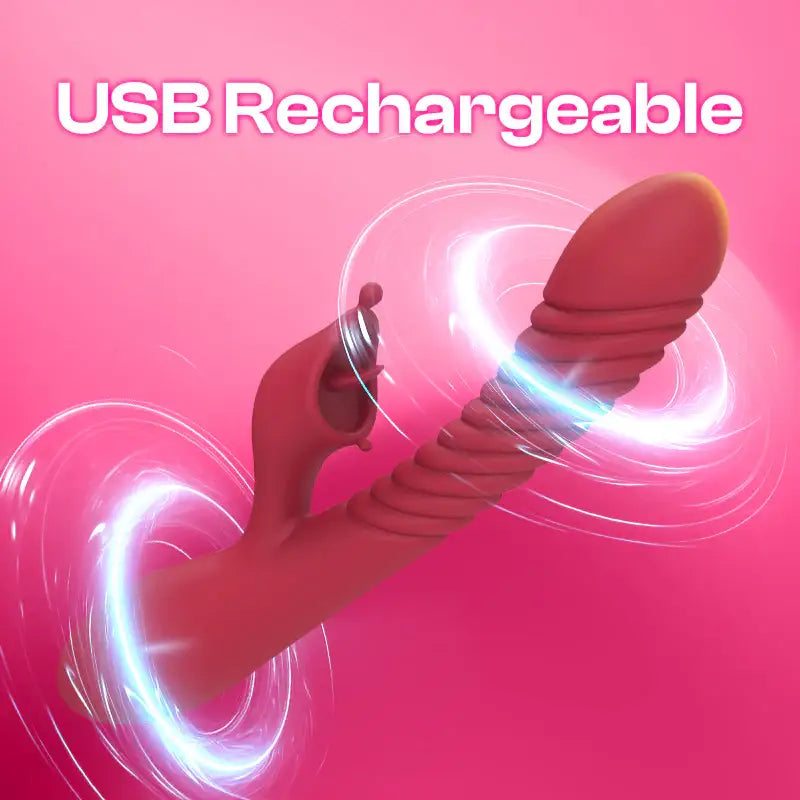 Marry Mirage - Dual Vibrator with Licking Tongue - Frisky Business Adult Sex Toys Shop