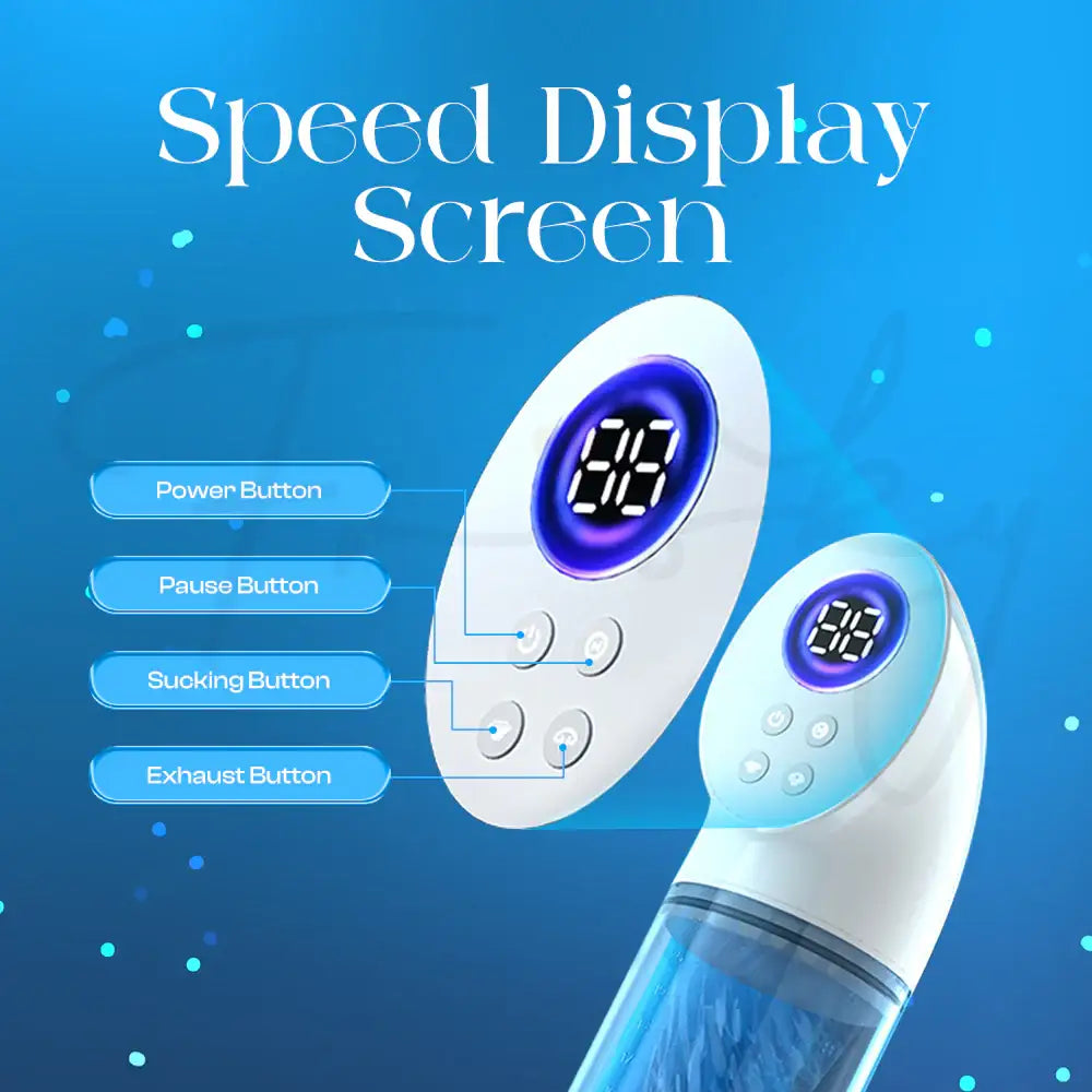 Max Wave - Automatic Penis Pump Compatible with Water Treatment - Frisky Business Adult Sex Toys Shop