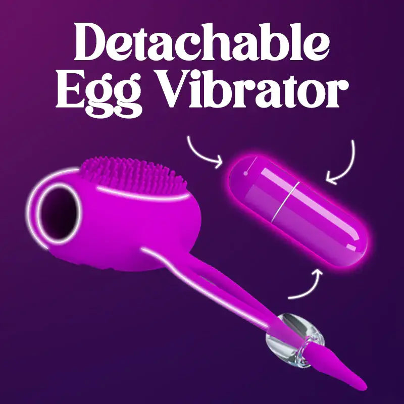 Plum Paradise - Wireless Adjustable Nipple Vibrators - Frisky Business Adult Sex Toys Shop