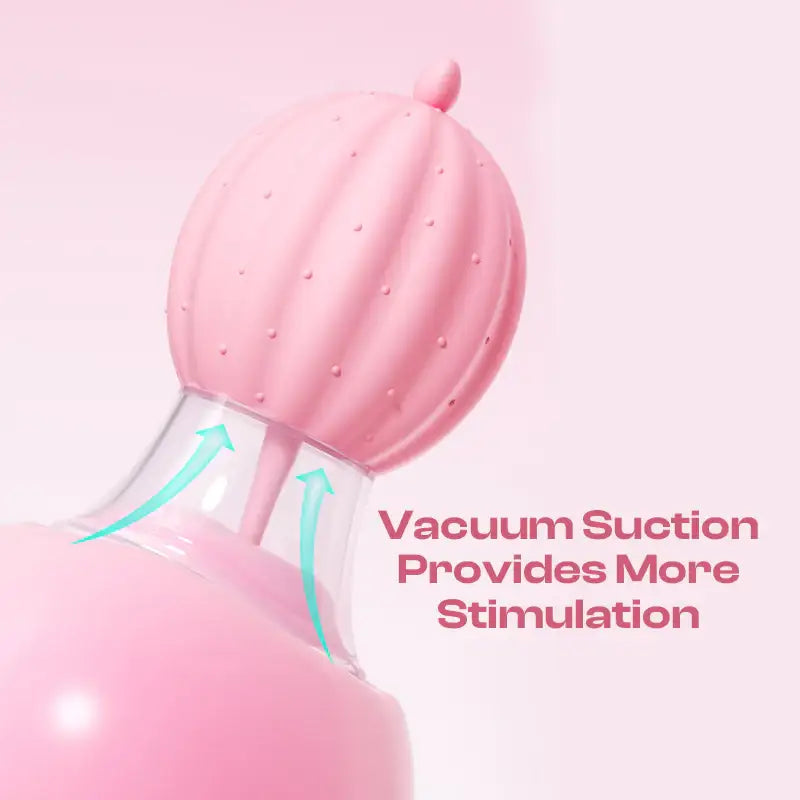 Sarah Succulent - 2-in-1 Sucking and Licking Vibrator - Frisky Business Adult Sex Toys Shop