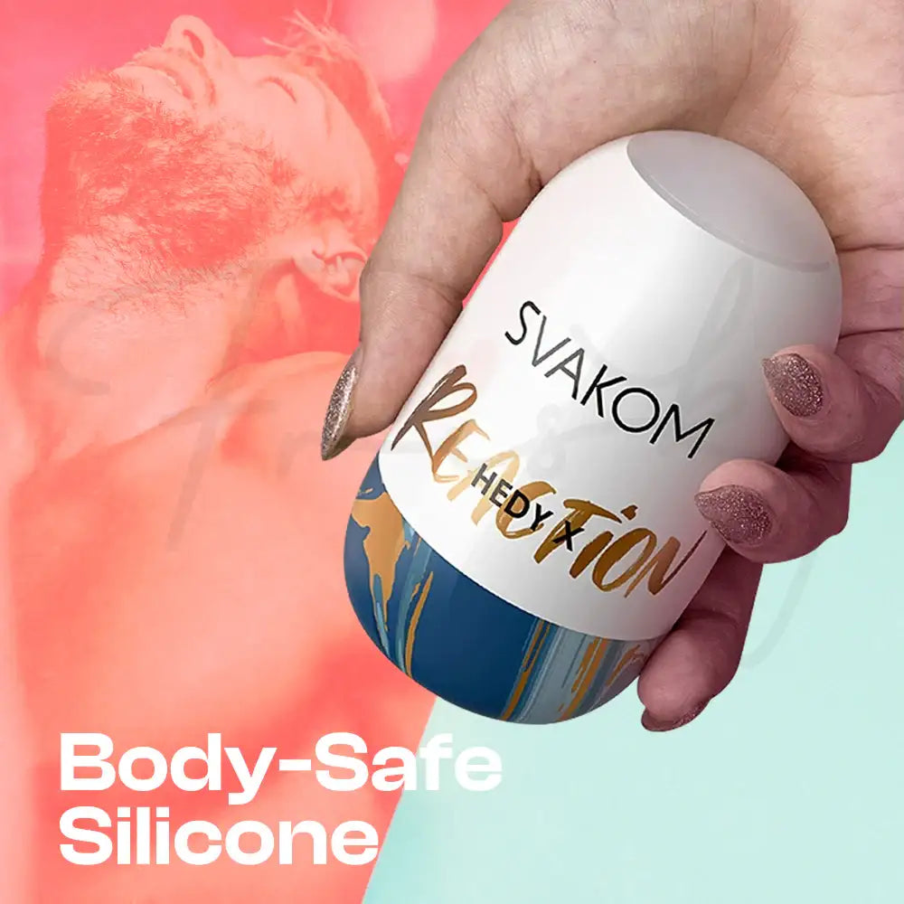 SVAKOM Hedy X – Male Mini Manual Masturbator - Frisky Business Adult Sex Toys Shop