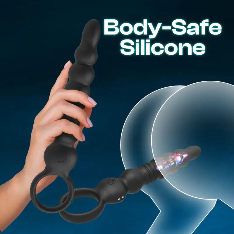 Thrust Sync - Anal Bead Thrusting Vibrator With APP Control - Frisky Business Adult Sex Toys Shop