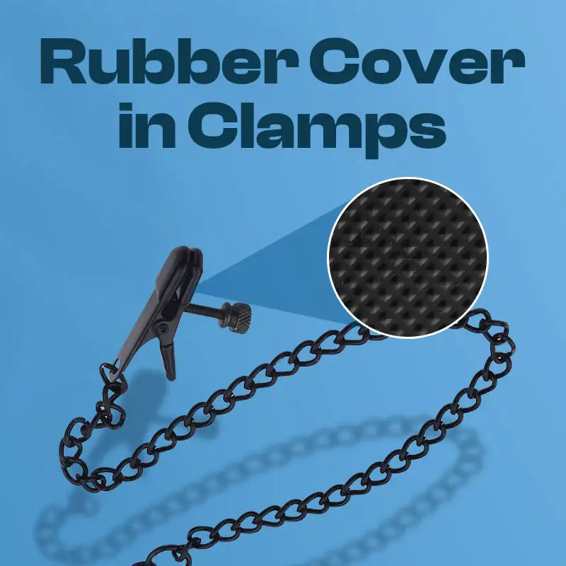 Trinity Ties - Y-shaped Nipple Clamps with Chains - Frisky Business Adult Sex Toys Shop