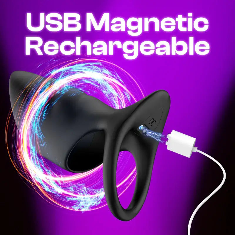 Vibe Shield - Vibrating Single Loop Cock Ring - Frisky Business Adult Sex Toys Shop