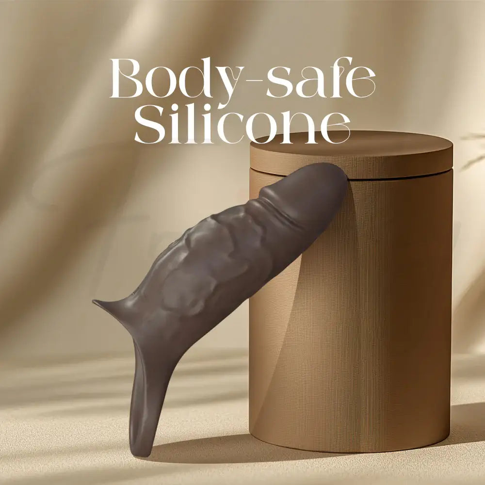 Vulcan Vane – Vibrating Male Enlargement Realistic Penis Sleeve - Frisky Business Adult Sex Toys Shop
