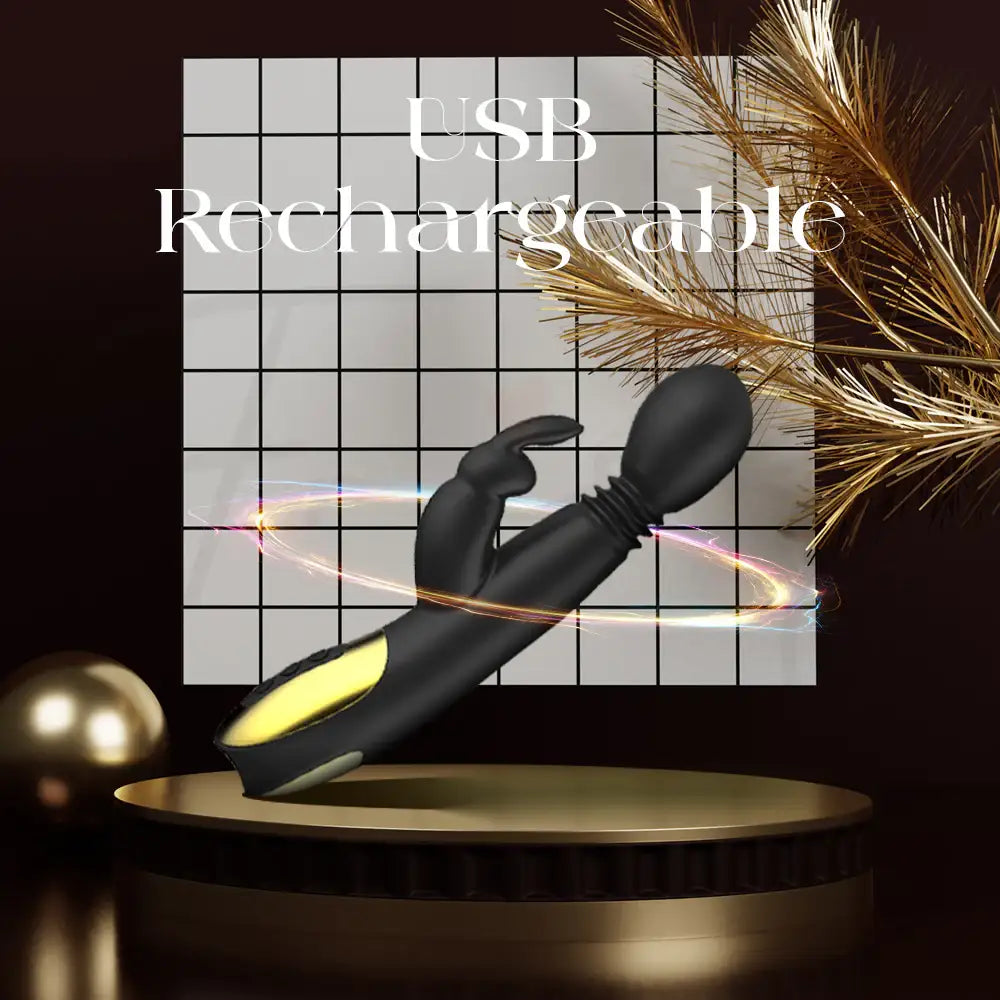 Yutu – Female Rabbit Thrusting Vibrator - Frisky Business Adult Sex Toys Shop